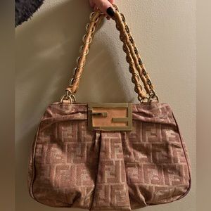 Fendi Metallic Zucca